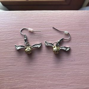 Golden Snitch Earrings
